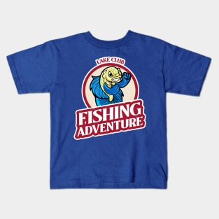 Lake Club Fishing Adventure Kids T-Shirt